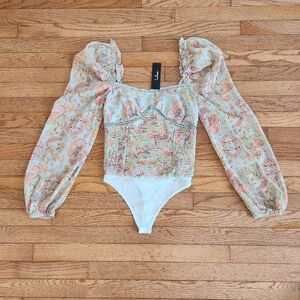 Womens Lulus Bodysuit Size Small